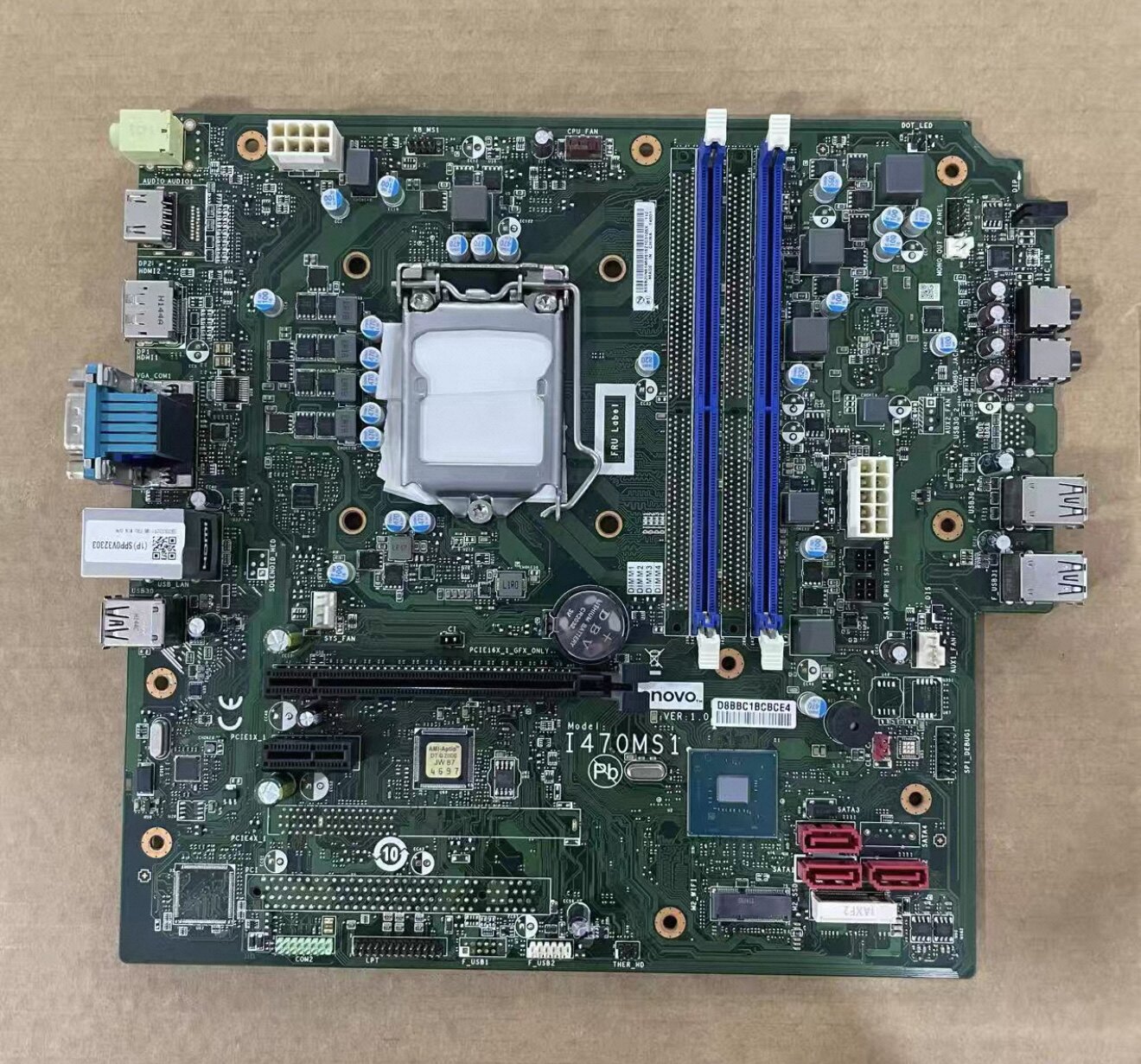 联想M433 E77S i470ms1 主板 十代主板 I470MSI 正品