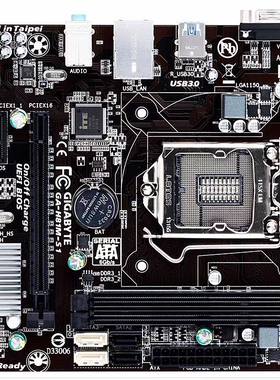 技嘉GA-H81M-DS2 S1 D2 S2PH HD3 H81-D3 1150DDR3台式机集显主板
