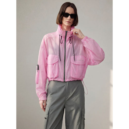 薄款长袖UPF40+甜美防晒服