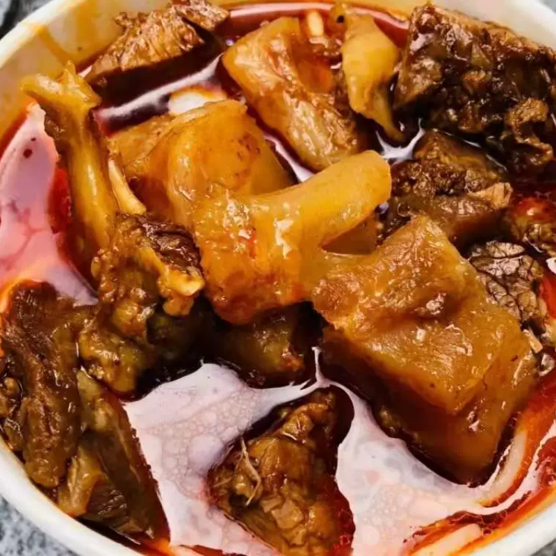 新品 湖北武汉特产小吃 金炎牛肉 牛杂450g
