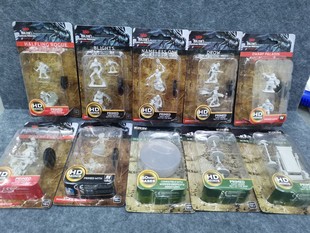 龙与地下城棋子 DND 战棋跑团 模型玩具摆件 白模 可以自行上色