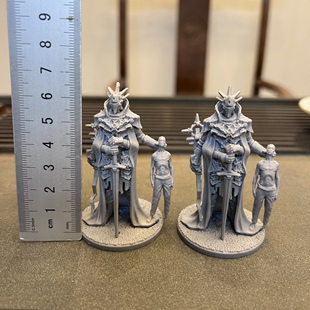 2个桌游棋子模型跑团通用 魔幻人物 四手恶魔 冥界之王污痕圣杯