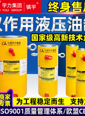 定制RR双作用电动液压千斤顶长行程分离式200t320t500吨同步顶升