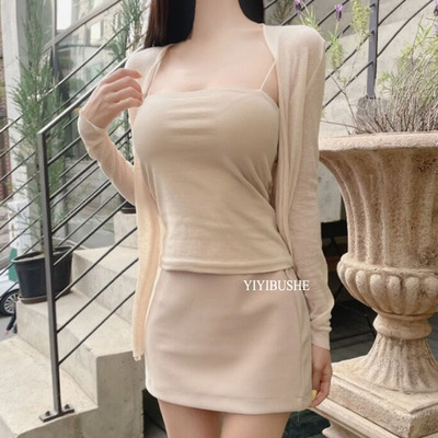 巨好看的舒服轻薄微透防晒针织衫