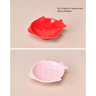 逅里Hollihom 如鱼得水 玄关托盘首饰收纳盘乔迁布置装饰礼物