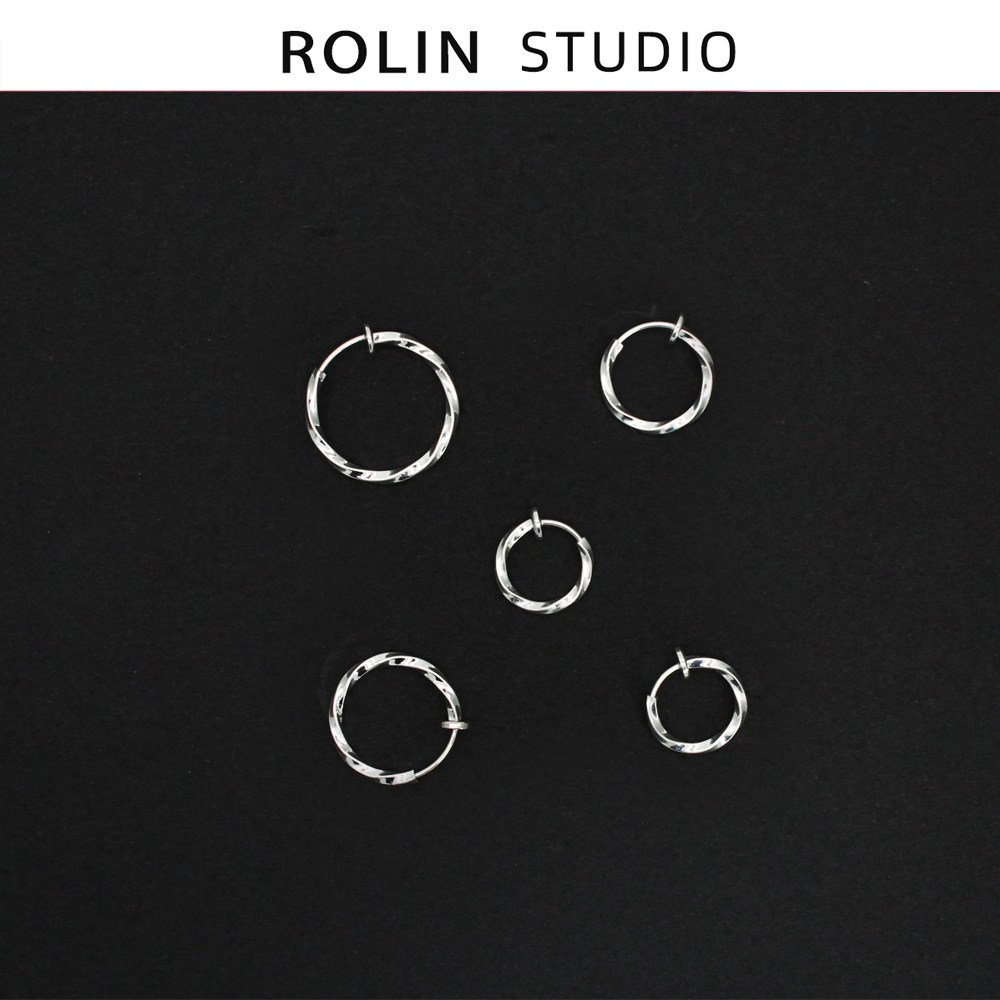 时尚个性麻花耳饰品耳