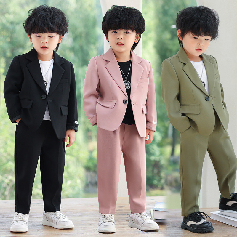 男童小西装套装花童礼服儿童西服