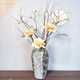 饰摆放家居装 干花永生花客厅玄关装 饰拍摄道具 白玉牡丹