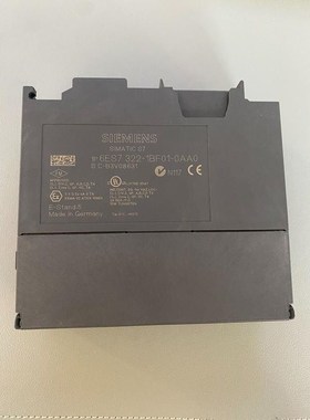 6ES7322-1BF01-0AA0 裸机 成色好 功能包好议价