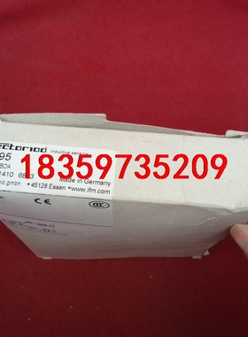 全新原装正品易福门传感器II0095工程剩余2个议价