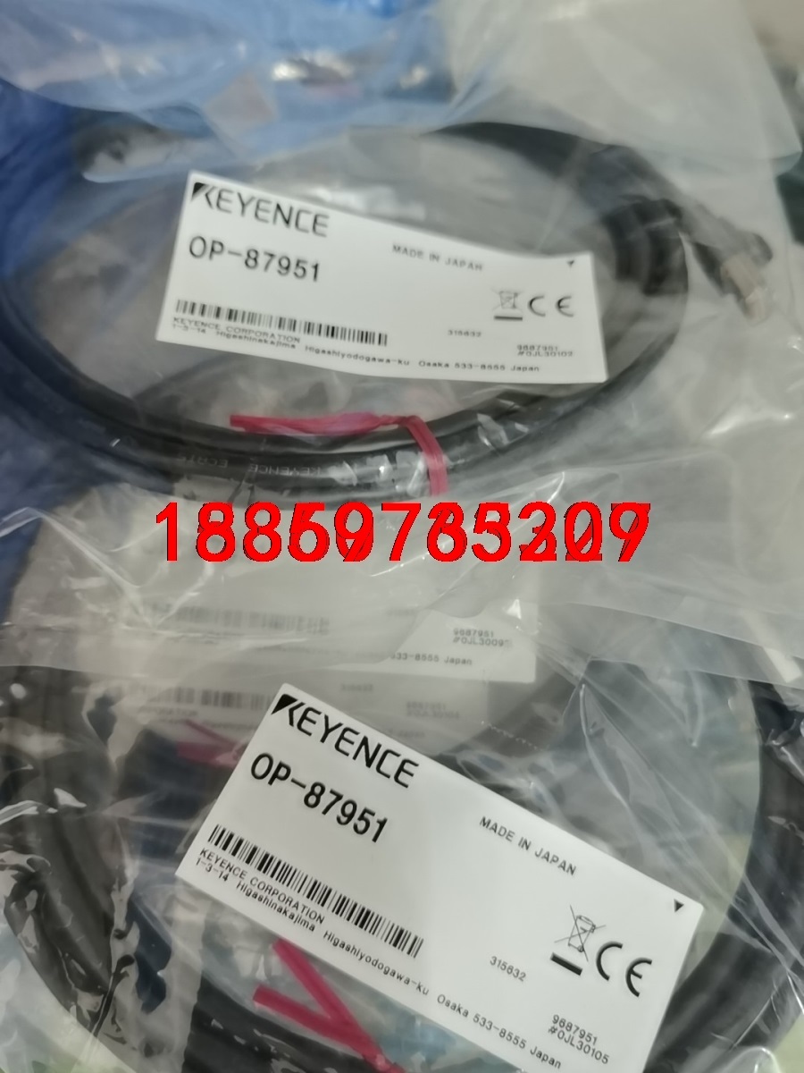 基恩士OP-87951线缆,全新原装正品,工厂闲置物品出售。议价