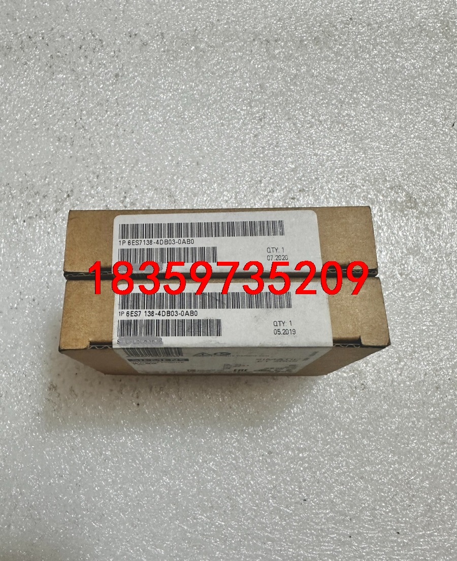 6ES7138-4DB03-0AB0西门子全新原装，实图拍摄议价