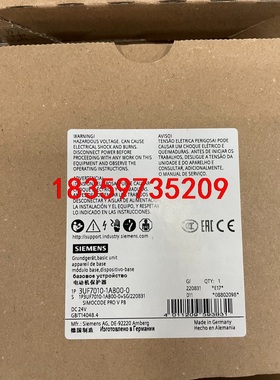 3UF7010-1AB00-0  基础设备 SIMOCODE议价