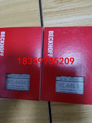 KL4494 德国BECKHOFF倍福模块库存货成色很新功能议价