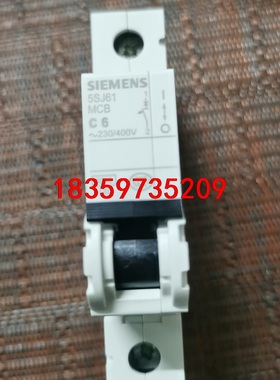 西门子5SJ61  1P6A微型断路器 全新 ，正品 ，有2议价