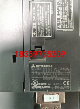 三菱GT1595-XTBA原装拆机实物图片，功能包好议价