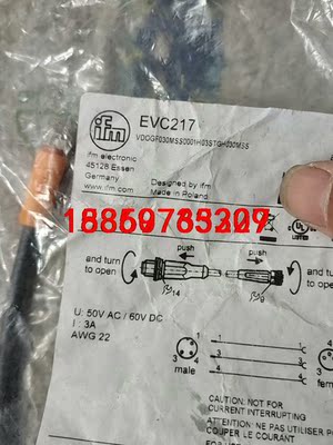 IFM易福门EVC217全新原装正品议价