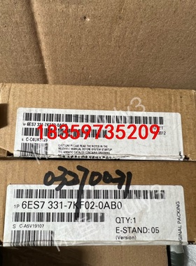 3317kf02，西门子全新原装未开封8路模拟量输入AI8模议价
