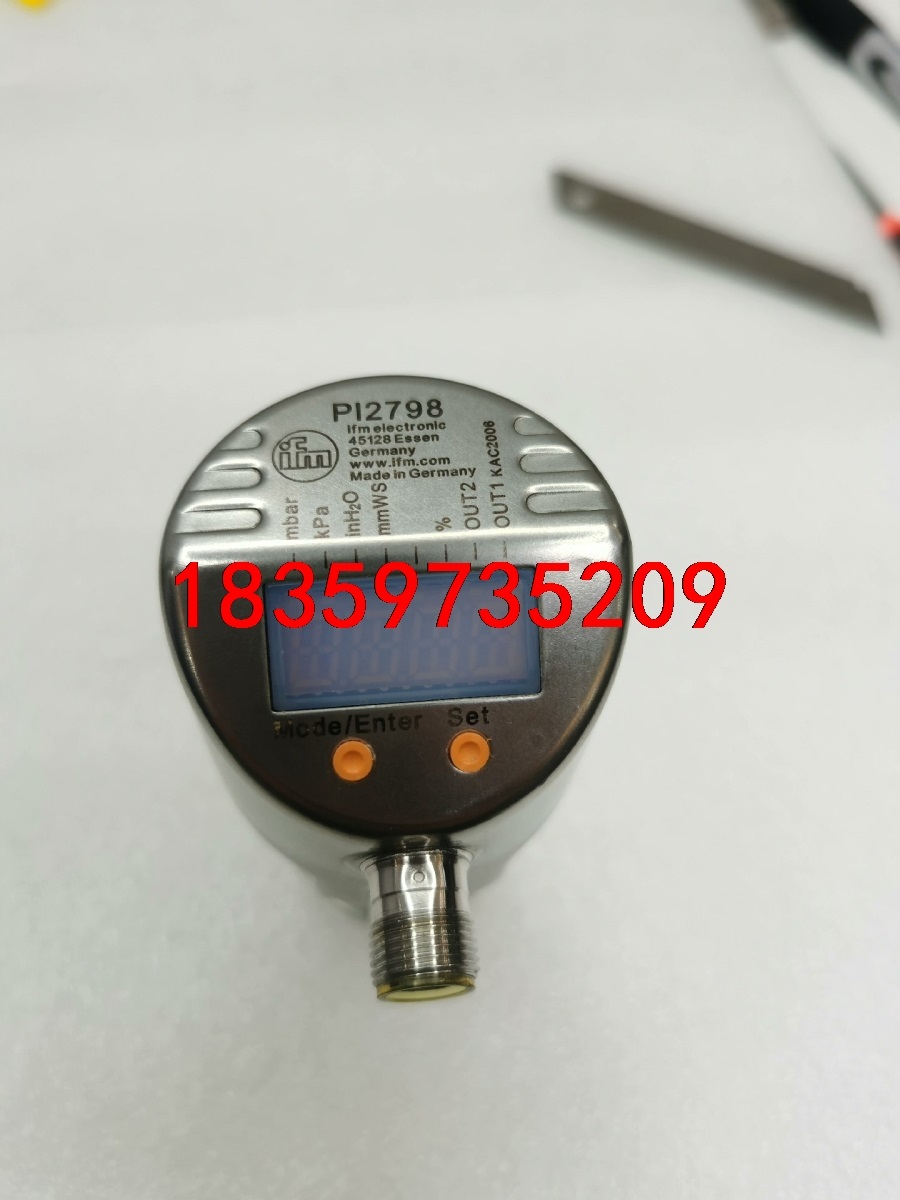 易福门PI2798压力传感器，议价