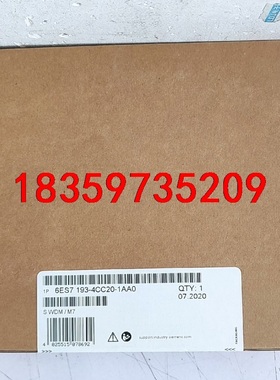 西门子6ES7 193-4CC20-1AA0原装正品 未开封议价