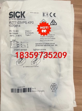 SIC。 MZT7-03VPS-KPO，1070814议价