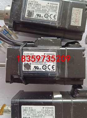 拆机安川小电机，SGMJV-02ADL21(一个)，01AD议价