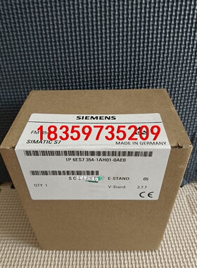 6ES7354-1AH01-0AE0 全新西门子FM354议价
