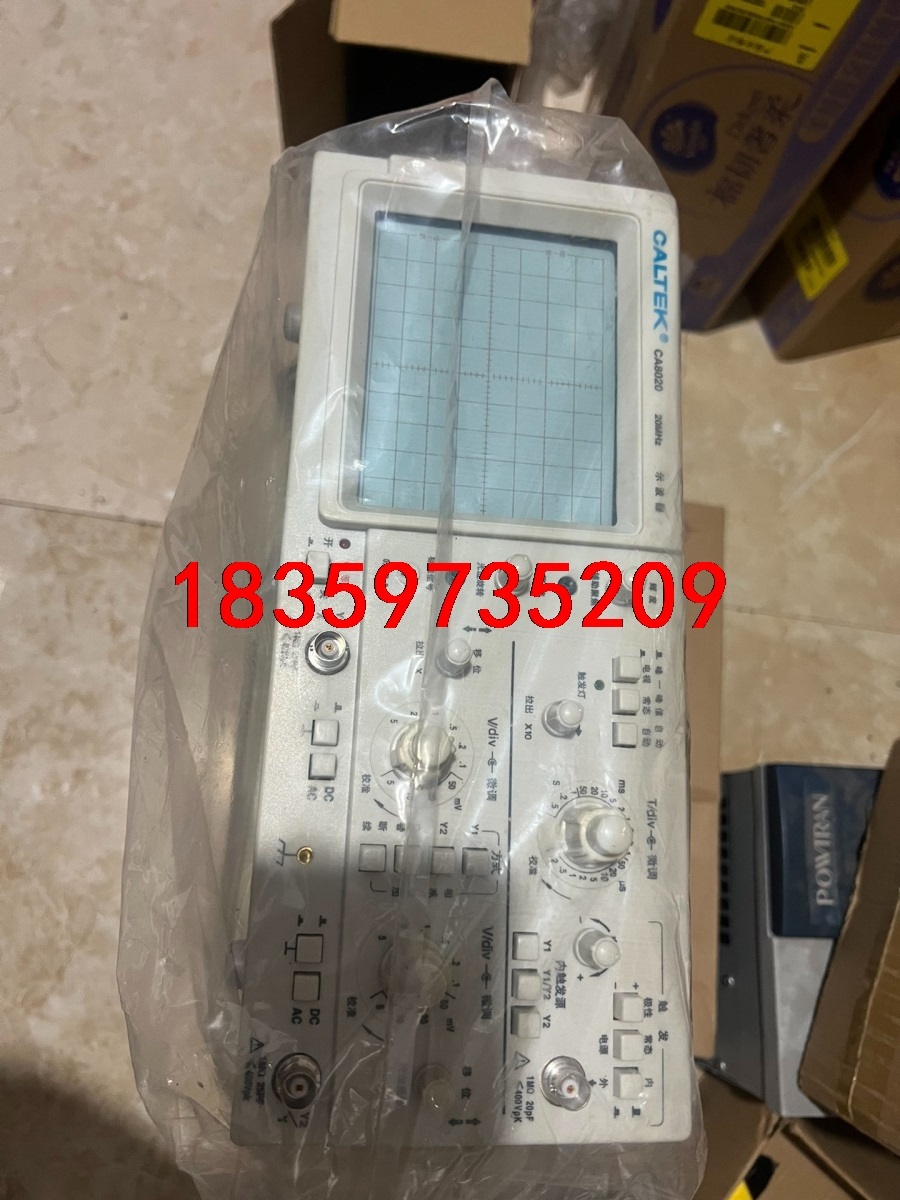 全新未使用CALTEK牌子CA8020示波器，全新没用过，需议价