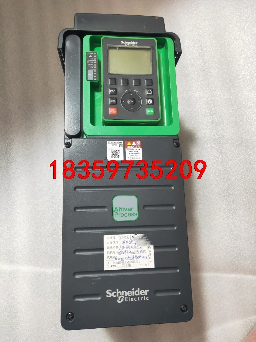 施耐德变频器ATV630U75N4   实物图，需要的联系我议价