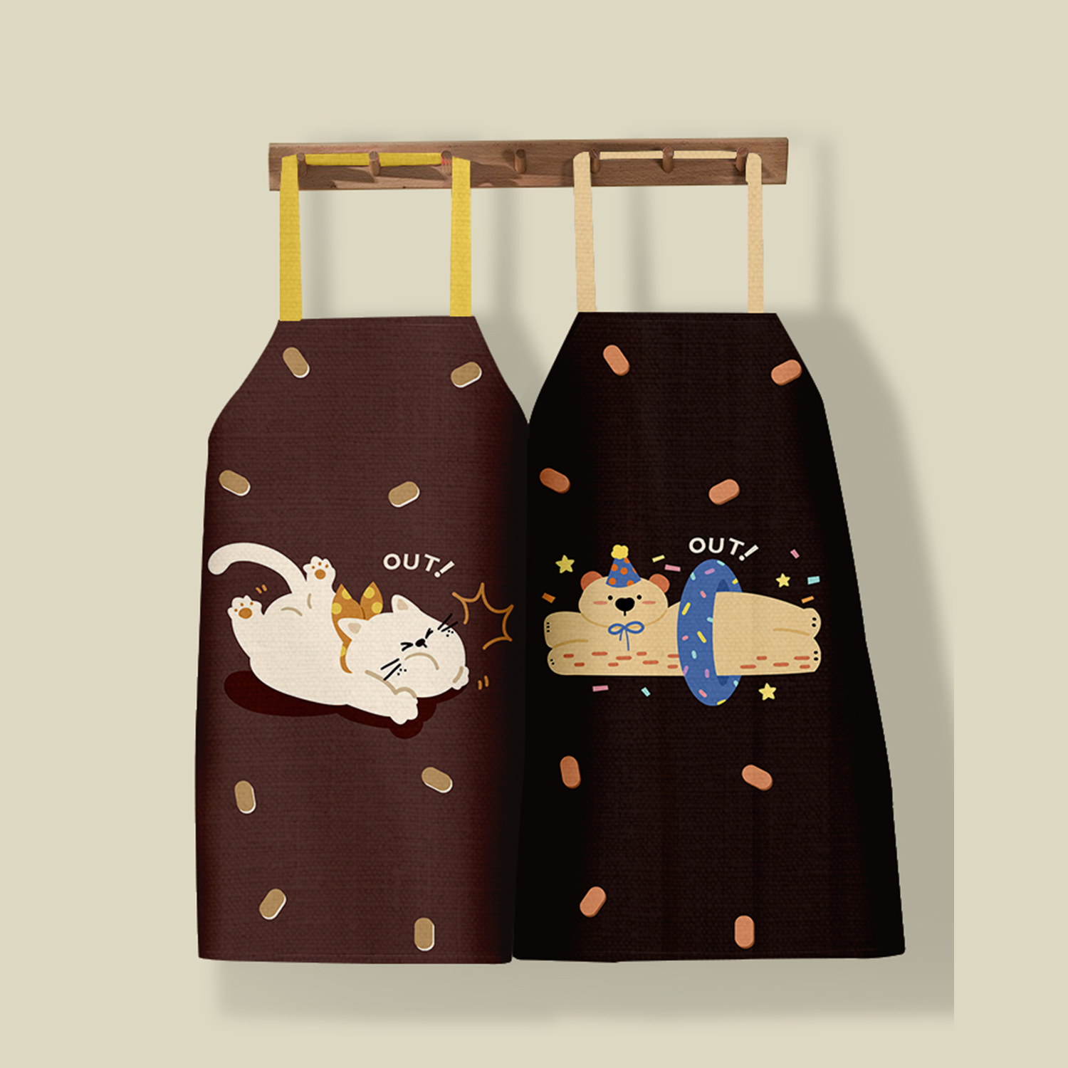 画室围兜工作家务做饭围腰围裙