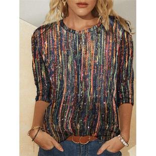 elegant long sleeved ladies plus shirt full size versatile