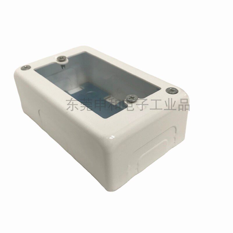 Panasonic松下明装插座底盒DZB261KW美标120型金属工业风底盒现货