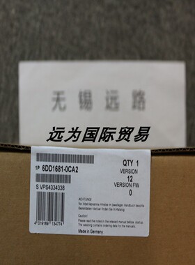 远为优势供应德国SIEMENS模块6DD1681-0CA2