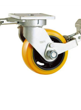 可控制万向定向带刹车Yodono世殿900kg脚轮TDUJ150ST-TL