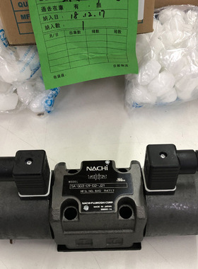 SA-G03-E3X-C1-J21不二越Nachi电磁阀 SS-G03-C5-R-D2-E21