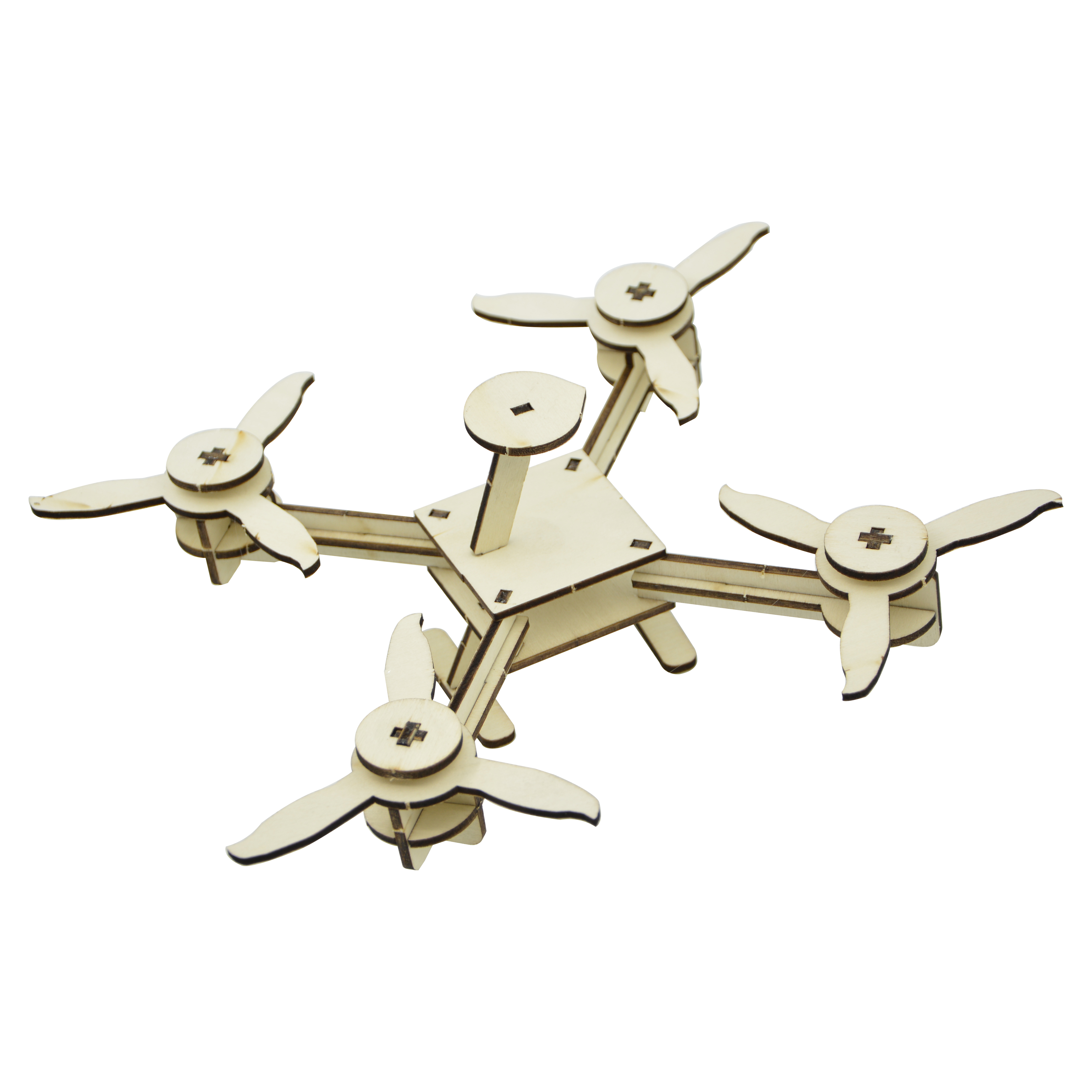 木制diy无人机可涂颜色