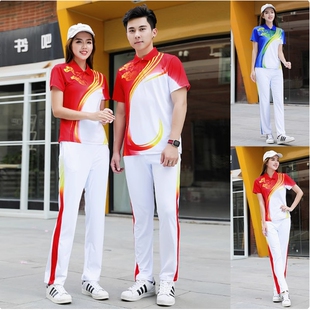 夏季男女运动会短袖T恤情侣速干衣有领半袖Polo衫比赛训练服定制