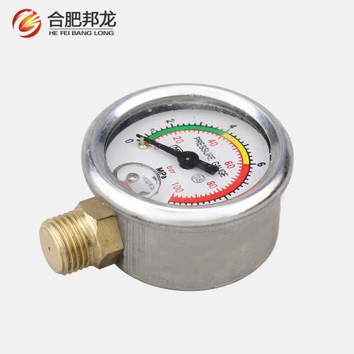 热销打药机配件泵头压力表三缸柱塞泵农用高压泵家用压力表水压表