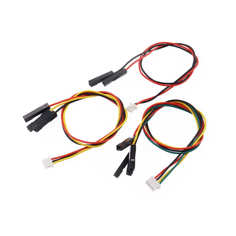 热销1.25mm转杜邦2.54-单1P端子线转接线2 3 4 5 6 8P主板延长连