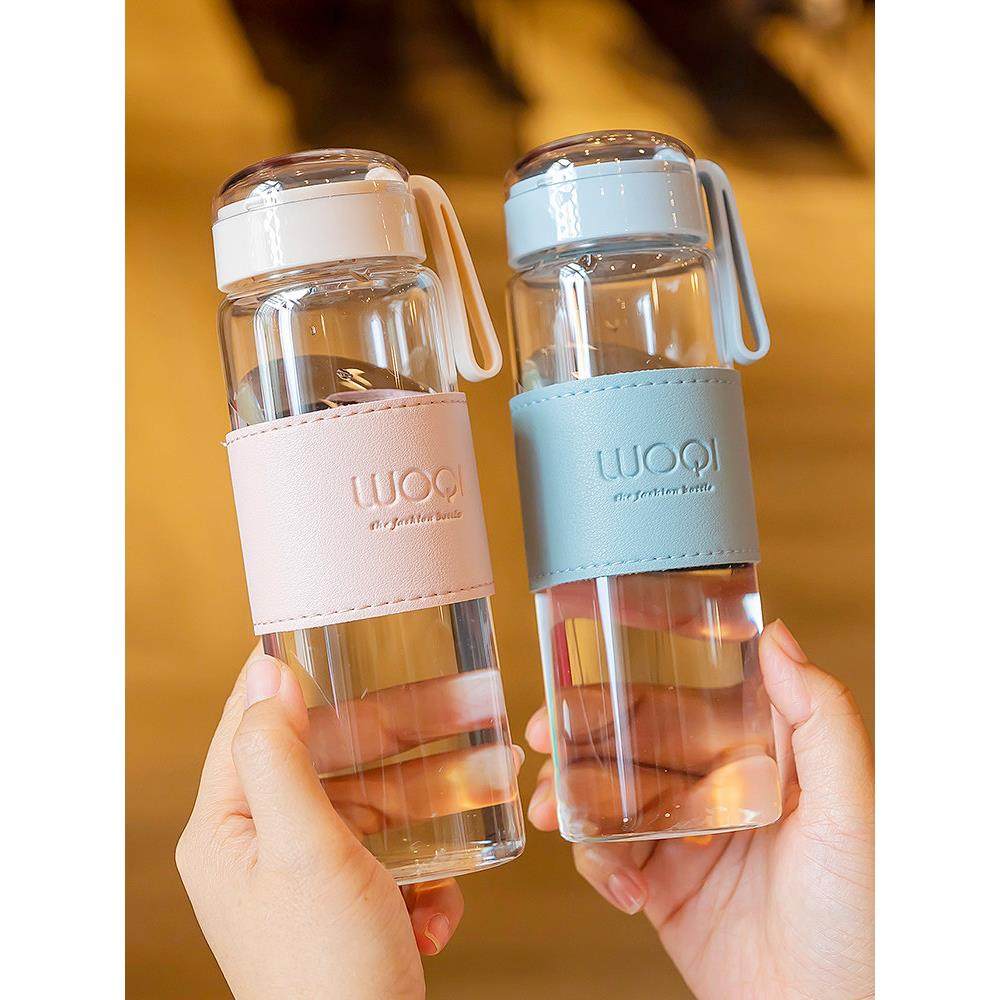 热销水杯女款玻璃杯耐高温细水壶迷你杯子小容量水樽便携外带防烫