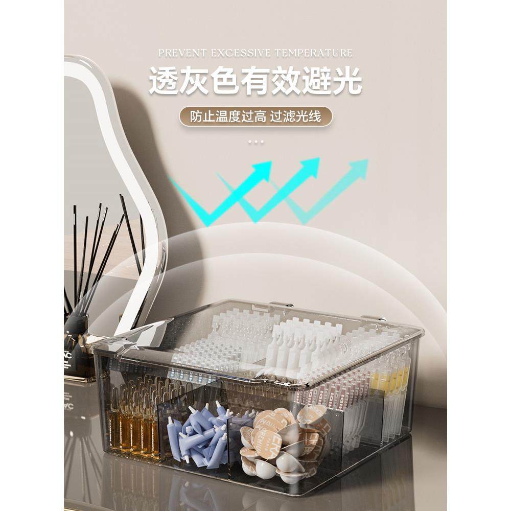 热销次抛收纳盒防尘亚克力安瓶精华液整理护肤品口红香水小样收纳,收纳整理,桌面收纳盒,淘宝优惠券,粉丝福利购,淘宝优惠卷