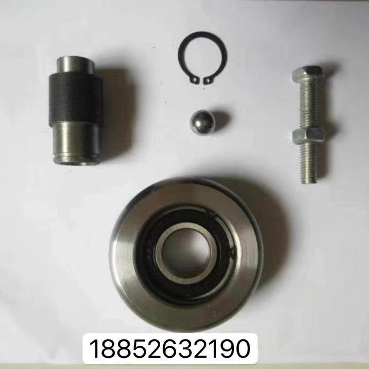 热销升高车升降机货梯叉车导轮槽钢轮C型钢轮轨道轮导向轮滑轮配