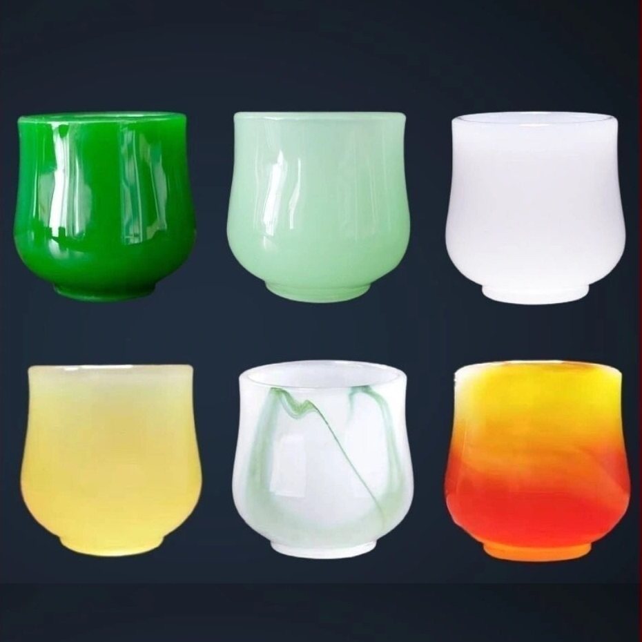 高档琉璃杯子福禄主人杯中式养生功夫茶杯酒杯家用个人喝茶盏茶具,餐饮具,白酒杯,淘宝优惠券,粉丝福利购,淘宝优惠卷