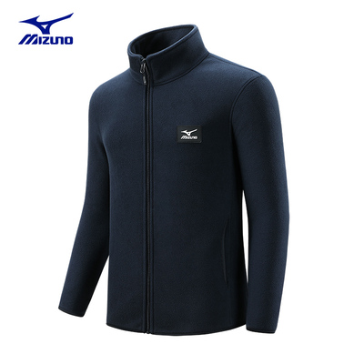 Mizuno/美津浓户外抓绒衣男女士春秋重磅360克摇粒绒内胆情侣外套