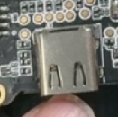 小米米家智能猫眼LSC-M01尾插充电接口