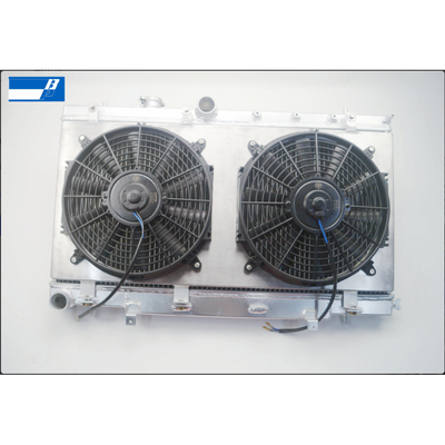 改装漂移全铝水箱风扇罩适合subaur/翼豹/Impreza WRX STI 02-07