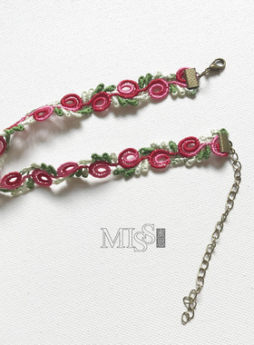 choker手工复古波西米亚风颈链