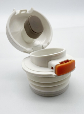 多品牌适用保温杯盖橙色按钮内盖配件保温内螺纹盖保温壶盖