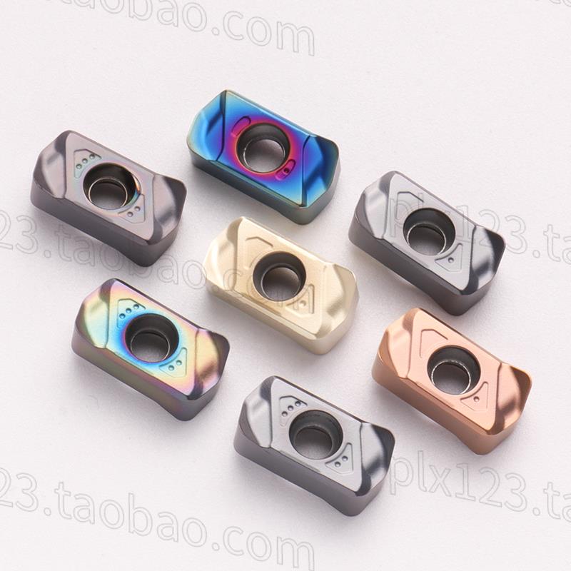 数控双面快进给开粗铣刀片LNMU0303ZER-MJ代替1135大进给不锈钢