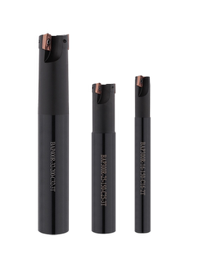 BAP300R铣刀杆 进口加硬10 11 12 15 17R0.8铣刀黑色直角铣刀